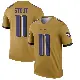 ＃11 Men's Jordan Stout Gold Legend Baltimore Ravens Inverted Jersey
