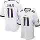 ＃11 Men's Jordan Stout White Game Baltimore Ravens Jersey