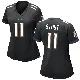 ＃11 Women's Jordan Stout Black Game Baltimore Ravens Jersey