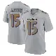 ＃15 Men's DeSean Jackson Gray Game Baltimore Ravens Atmosphere Fashion Jersey