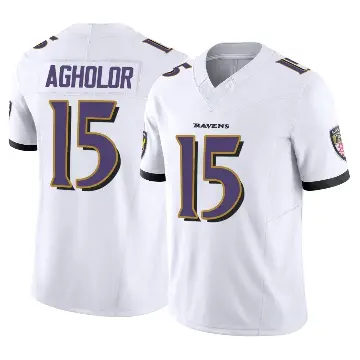 ＃15 Youth Nelson Agholor White Limited Baltimore Ravens Vapor F.U.S.E. Jersey