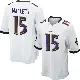 ＃15 Youth Ryan Mallett White Game Baltimore Ravens Jersey