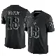 ＃18 Men's Jeremy Maclin Black Limited Baltimore Ravens Reflective Jersey