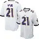 ＃21 Youth Lardarius Webb White Game Baltimore Ravens Jersey