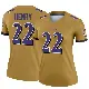 ＃22 Women's Derrick Henry Gold Legend Baltimore Ravens Inverted Jersey
