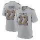＃22 Youth Derrick Henry Gray Game Baltimore Ravens Atmosphere Fashion Jersey