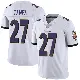 ＃27 Men's T.J. Tampa White Limited Baltimore Ravens Vapor Untouchable Jersey