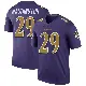 ＃29 Men's Ar'Darius Washington Purple Legend Baltimore Ravens Color Rush Jersey