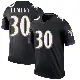 ＃30 Youth Reuben Lowery Black Legend Baltimore Ravens Jersey