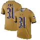 ＃31 Youth Bilhal Kone Gold Legend Baltimore Ravens Inverted Jersey