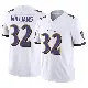 ＃32 Men's Marcus Williams White Limited Baltimore Ravens Vapor F.U.S.E. Jersey