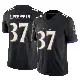 ＃37 Men's Robert Longerbeam Black Limited Baltimore Ravens Vapor F.U.S.E. Jersey