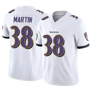 ＃38 Youth Keyon Martin White Limited Baltimore Ravens Vapor F.U.S.E. Jersey