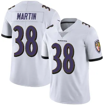 ＃38 Youth Keyon Martin White Limited Baltimore Ravens Vapor Untouchable Jersey