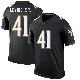 ＃41 Men's Anthony Levine Sr. Black Legend Baltimore Ravens Jersey