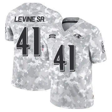 ＃41 Youth Anthony Levine Sr. Arctic Camo Limited Baltimore Ravens 2024 Salute to Service Jersey