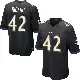 ＃42 Youth Patrick Ricard Black Game Baltimore Ravens Jersey