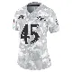 ＃45 Women's Christian Matthew Arctic Camo Limited Baltimore Ravens 2024 Salute to Service Jersey