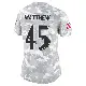 ＃45 Women's Christian Matthew Arctic Camo Limited Baltimore Ravens 2024 Salute to Service Jersey