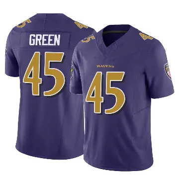 ＃45 Youth Mike Green Purple Limited Baltimore Ravens Vapor F.U.S.E. Jersey