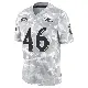 ＃46 Youth Nick Moore Arctic Camo Limited Baltimore Ravens 2024 Salute to Service Jersey