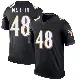 ＃48 Men's Chandler Martin Black Legend Baltimore Ravens Jersey