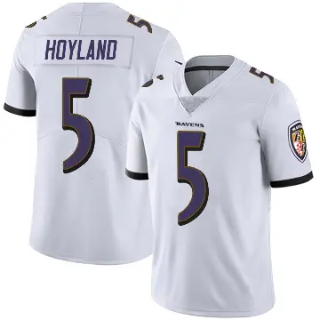 ＃5 Youth John Hoyland White Limited Baltimore Ravens Vapor Untouchable Jersey