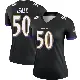 ＃50 Women's Adisa Isaac Black Legend Baltimore Ravens Jersey