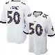 ＃50 Youth Adisa Isaac White Game Baltimore Ravens Jersey