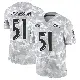 ＃51 Youth Emery Jones Jr. Arctic Camo Limited Baltimore Ravens 2024 Salute to Service Jersey