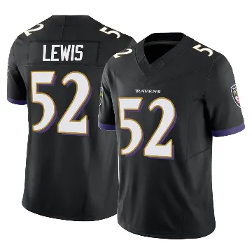 ＃52 Men's Ray Lewis Black Limited Baltimore Ravens Vapor F.U.S.E. Jersey