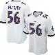 ＃56 Youth Reid Holskey White Game Baltimore Ravens Jersey