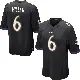 ＃6 Men's Anthony Miller Black Game Baltimore Ravens Jersey