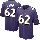 ＃62 Youth John Jenkins Purple Game Baltimore Ravens Team Color Jersey