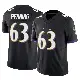 ＃63 Men's Jared Penning Black Limited Baltimore Ravens Vapor F.U.S.E. Jersey