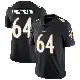 ＃64 Youth Tyler Linderbaum Black Limited Baltimore Ravens Alternate Vapor Untouchable Jersey