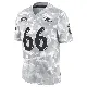 ＃66 Men's Ben Cleveland Arctic Camo Limited Baltimore Ravens 2024 Salute to Service Jersey