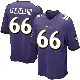 ＃66 Youth Ben Cleveland Purple Game Baltimore Ravens Team Color Jersey