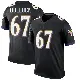 ＃67 Youth Corey Bullock Black Legend Baltimore Ravens Jersey