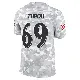＃69 Men's Josh Tupou Arctic Camo Limited Baltimore Ravens 2024 Salute to Service Jersey