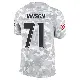 ＃71 Men's Carson Vinson Arctic Camo Limited Baltimore Ravens 2024 Salute to Service Jersey