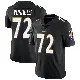 ＃72 Youth Andrew Vorhees Black Limited Baltimore Ravens Alternate Vapor Untouchable Jersey