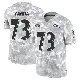 ＃73 Youth Marshal Yanda Arctic Camo Limited Baltimore Ravens 2024 Salute to Service Jersey