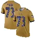 ＃73 Youth Marshal Yanda Gold Legend Baltimore Ravens Inverted Jersey