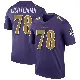 ＃78 Youth Gerad Lichtenhan Purple Legend Baltimore Ravens Color Rush Jersey