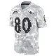 ＃80 Men's Isaiah Likely Arctic Camo Limited Baltimore Ravens 2024 Salute to Service Jersey