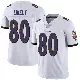 ＃80 Youth Isaiah Likely White Limited Baltimore Ravens Vapor Untouchable Jersey