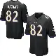 ＃82 Men's Sammy Watkins Black Game Baltimore Ravens Jersey