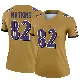 ＃82 Women's Sammy Watkins Gold Legend Baltimore Ravens Inverted Jersey