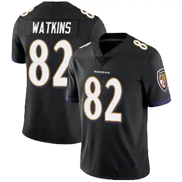 ＃82 Youth Sammy Watkins Black Limited Baltimore Ravens Alternate Vapor Untouchable Jersey